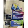 Image 3 : TRAY OF BETTER BOAT ITEMS INCLUDING MINI PADDLES, TRAILER HITCH BALL MOUNT, BOAT DEHUMIDIFIER ETC