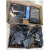 Image 1 : 2 TRAYS OF LAPTOP CHARGERS AND CALCULATORS