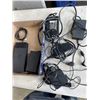 Image 2 : 2 TRAYS OF LAPTOP CHARGERS AND CALCULATORS