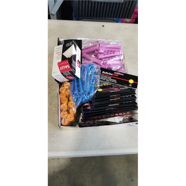 TRAY OF NEW COLD WAVE RODS. VARIETY OF SIZES