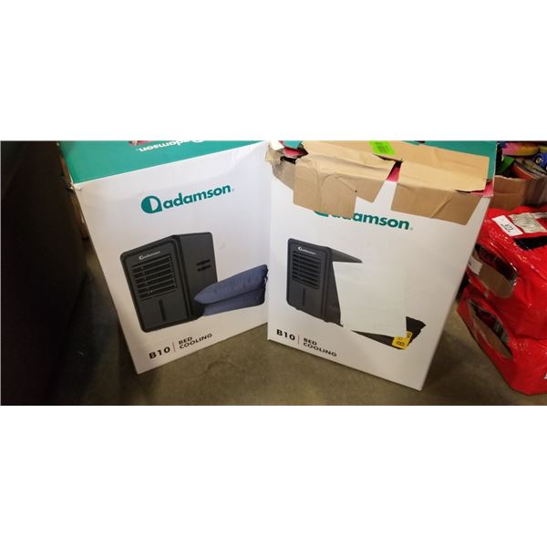2 ADAMSON B10 BED COOLING SYSTEMS