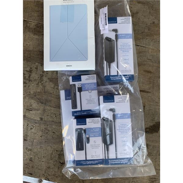 INSIGNIA UNIVERSAL CHARGER, ETHERNET CABLE AND ACCESSORIES