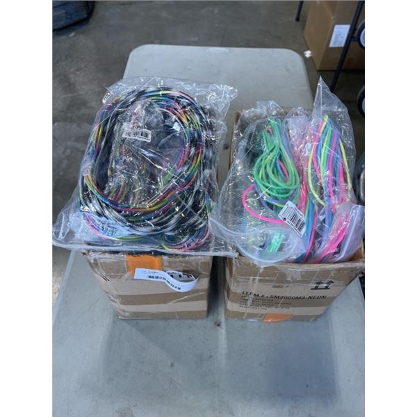 2 BOXES OF 10 FEET CHARGING CABLES