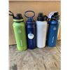 Image 1 : LOT OF 4 THERMOFLASK INSULATED METAL DRINK BOTTLES