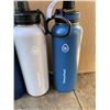 Image 2 : LOT OF 4 THERMOFLASK INSULATED METAL DRINK BOTTLES
