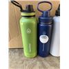 Image 3 : LOT OF 4 THERMOFLASK INSULATED METAL DRINK BOTTLES
