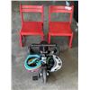 Image 1 : CHILDRENS TRIKE BIKE W/ HELMETS AND 2 KIDS CHAIRS