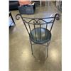 Image 3 : IRON WROUGHT PARLOR CHAIR