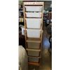 Image 1 : TALL STORAGE ORGANIZER WITH BINS