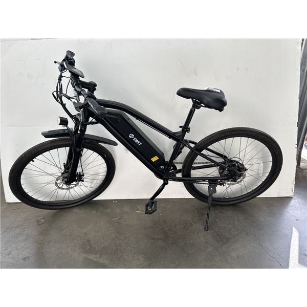 AS NEW SWFT EDGE MOUNTAIN BIKE, STORE DEMO, NO CHARGER