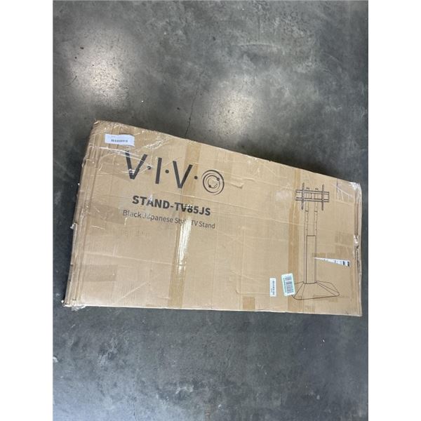VIVO BLACK JAPANESE STYLE TV STAND