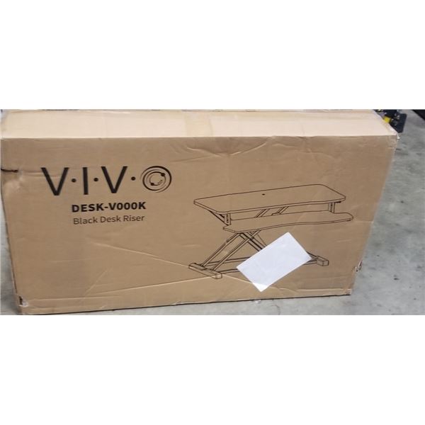VIVO BLACK DESK RISER