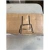 Image 2 : VIVO BLACK MOBILE EASEL TV STAND WITH SHELF