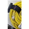 Image 2 : APPROX 200 FEET HEAVY DUTY YELLOW LIGHTED EXTENSION CORD. 12AWG/3C