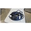 Image 1 : APPROX 100 FEET HEAVY DUTY BLACK EXTENSION CORD. 10AWG/3C