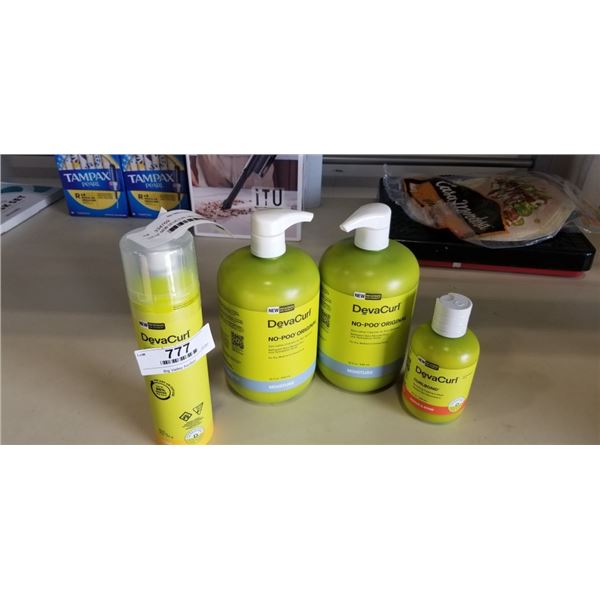 LOT OF NEW DEVA CURL HAIR PRODUCTS