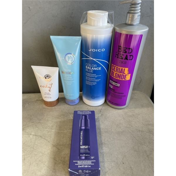 LOT OF JOICO, PAUL MITCHELL, BEDHEAD AND ITS A 10 HAIR PRODUCTS - ALL NEW