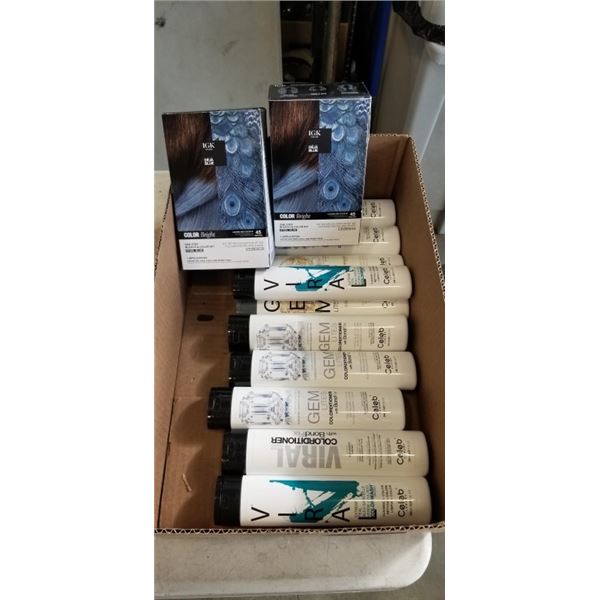 NEW ASSORTED VIRAL COLOURWASH HAIR PRODUCTS AND HAIR DYE KITS