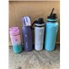 Image 1 : LOT OF 4 THERMOFLASK INSULATED METAL DRINK BOTTLES
