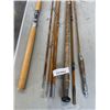 Image 2 : 3 SPLIT CANE FISHING RODS, INCLDUING 4PC COLUMBIA OCEAN ROAD