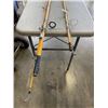 Image 4 : 2 EAGLE CLAW 10FT OCEAN SURF SPINNING RODS, IN IMMACULATE CONDITION