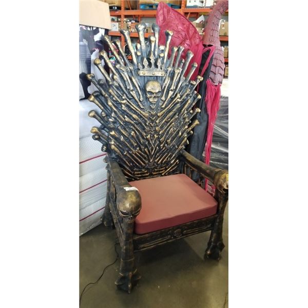 LARGE SKULL THRONE
