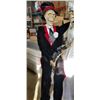 Image 2 : BRIDE AND GROOM AUTOMATED SKELETON FIGURES - TESTED WORKING