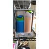 Image 2 : AS NEW OVER AND BACK 2 TIER BASKET AND SET OF  OWALA  WATER BOTTLES