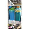 Image 2 : AS NEW OVER AND BACK 2 TIER BASKET AND SET OF  OWALA  WATER BOTTLES