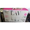 Image 3 : SET OF LAV DRINKING GLASSES AND MINI CROCK POT