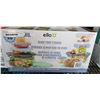 Image 1 : ELLO GLASS FOOD STORAGE SET, MISSING ONE CONTAINER
