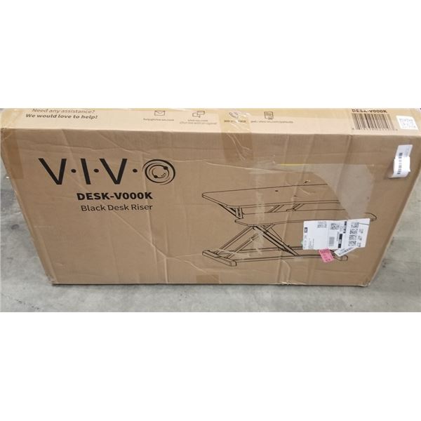 VIVO BLACK DESK RISER