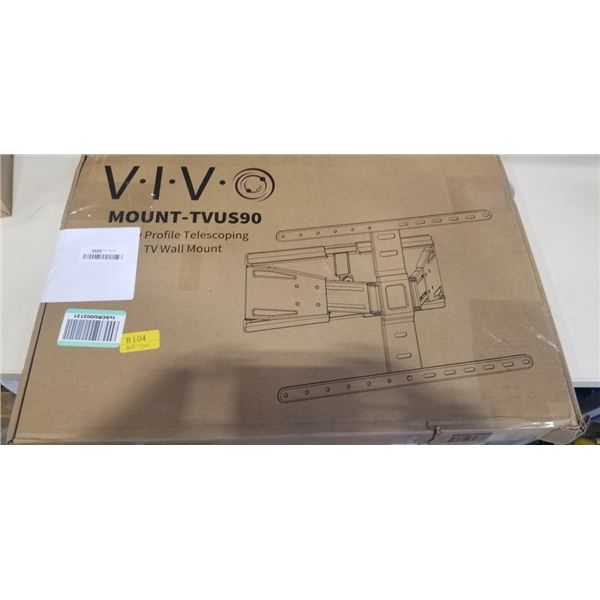 VIVO LOW PROFILE TELESCOPING TV WALL MOUNT