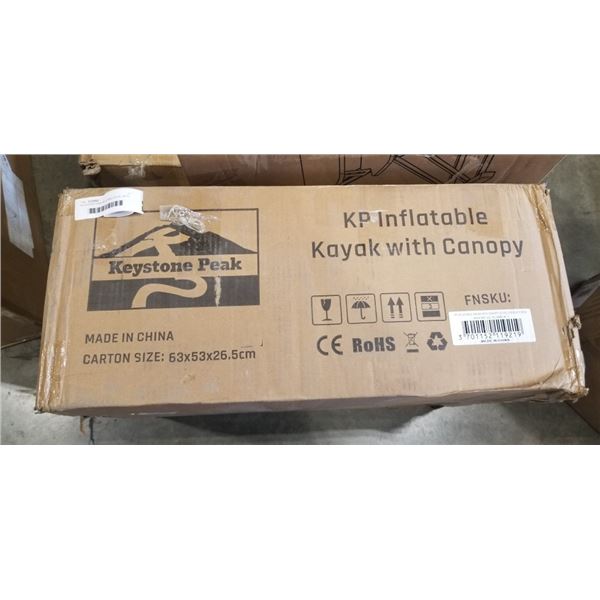 KEYSTONE PEAK INFLATABLE KAYAL WITH CANOPY
