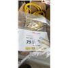 Image 2 : 75 FOOT HEAVY DUTY LIGHTED YELLOW  EXTENSION CORD. 16AWG/3C