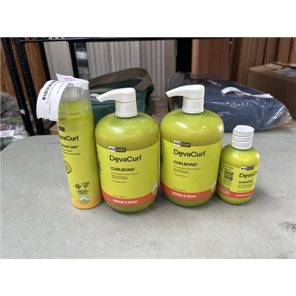 LOT OF NEW DEVA CURL HAIR PRODUCTS