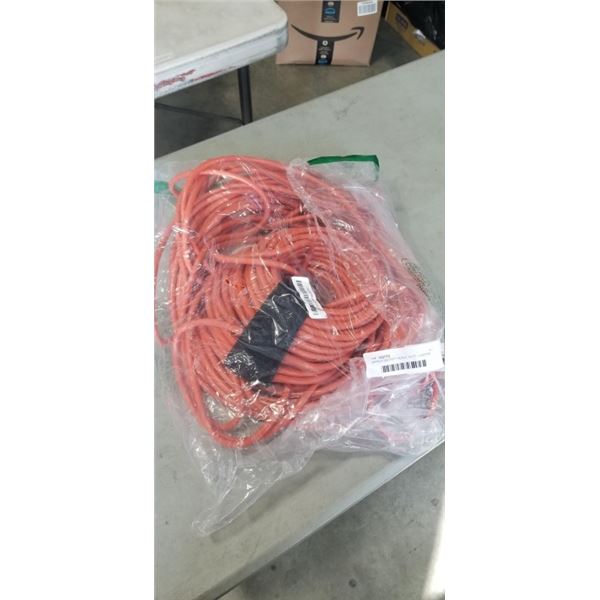 APPROX 200 FOOT HEAVY DUTY  LIGHTED ORANGE EXTENSION CORD. 16AWG/3C
