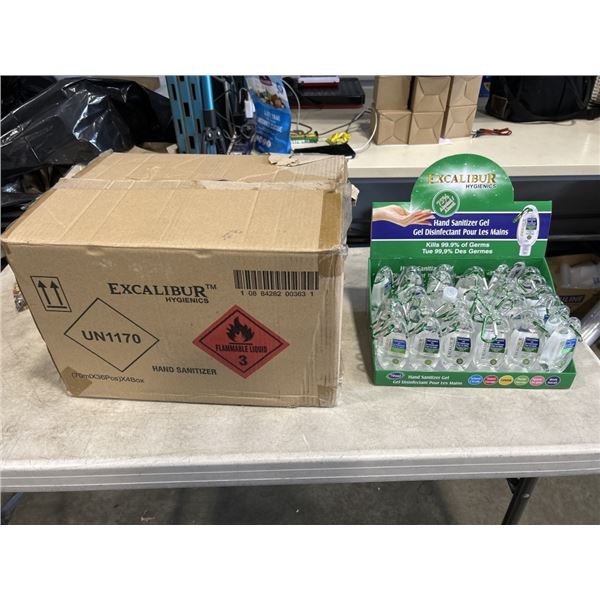 CASE OF EXCALIBUR HAND SANITIZER GEL (70 ML X 36PCS X 4 BOX)