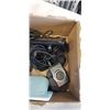 Image 3 : TRAY OF ELECTRONICS INCLUDING APPLE TV, APPLE HOME, GARMIN PORTABLE GPS NAVIGATION SYSTEM, NECKER CA