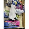 Image 2 : BETTER BOAT TRAILER HITCH BALL MOUNT, STERN LIGHT POLE, STERN LIGHT BASE, STERN LIGHT, BLOWER HOSE E