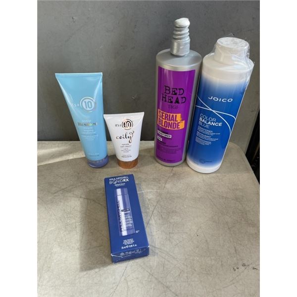LOT OF JOICO, PAUL MITCHELL, BEDHEAD AND ITS A 10 HAIR PRODUCTS - ALL NEW