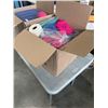 Image 3 : 2 BOXES OF ASSORTED SEWING AND CRAFT SUPPLY, YARN AND THREAD