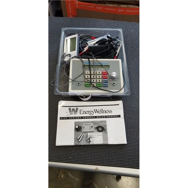 ENERGY WELLNESS MICRO CURRENT ELECTROHERAPY GENERATOR, WORKING