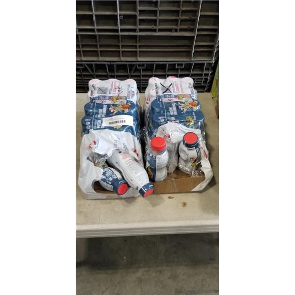 2 CASES PEBBLES PROTEIN SHAKES - SOME BOTTLES MISSING