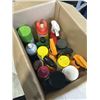 Image 5 : ASSORTED CLEANING SUPPLY AND CASE OF HAND SANITIZER IN PUMP BOTTLES
