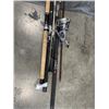 Image 2 : ASSORTED VINTAGE FISHING RODS AND REELS
