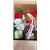 Image 5 : ASSORTED VINTAGE DRINKING GLASES, ART GLASS SHOOTERS ETC SETS OF 4, AND ASSORTED CHRISTMAS DECOR SOM