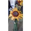 Image 2 : LARGE VASE WITH FAKE SUNFLOWERS