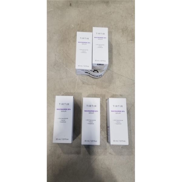 5 NEW TIRTIR NIACINAMIDE 20% SERUM 30 ML BOTTLES