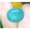 Image 2 : 7.2 CT CERTIFIED MEDIUM GREEN EMERALD GEMSTONE ($4,600 APPRAISAL)